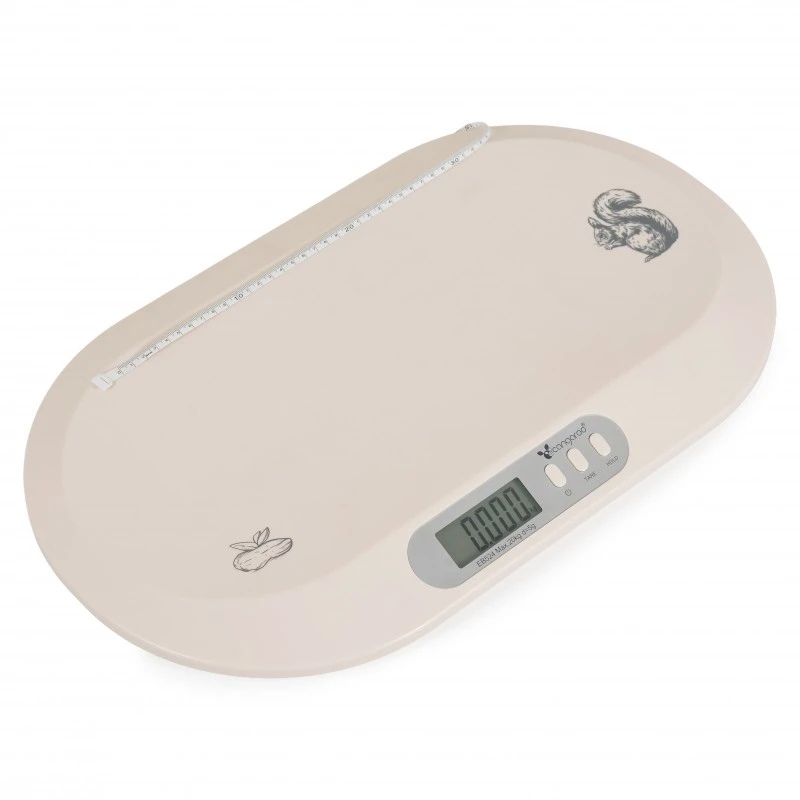 Електронна везна за бебета Peanut beige